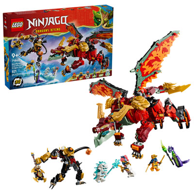 LEGO NINJAGO: Wyldfyre's Transforming Dragon Mech - 821 Pieces (71868) Love!!