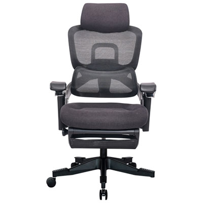 TygerClaw Ergonomic High-Back Mesh Executive Chair - Black