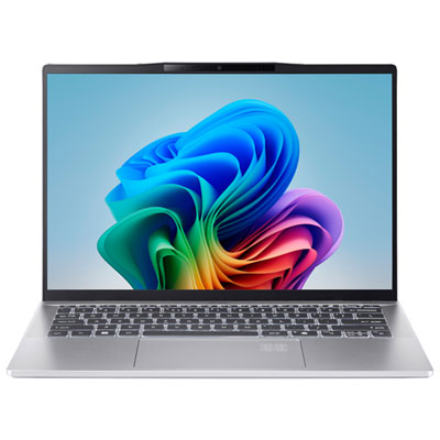 Portable À Écran Tactile 14 Po Swift 14 Ai D'acer - Argent Pur (Ryzen Ai 9 365 D'amd/ram 32 Go/ssd 1 To/windows 11) This is a powerful laptop with a good quality screen, and great graphics