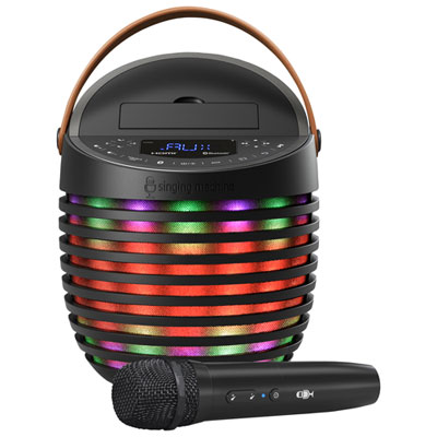 Singing Machine Singcast One Bluetooth Karaoke System with Wireless Microphone & Casting System (SMC2020) Best Karaoke Machine