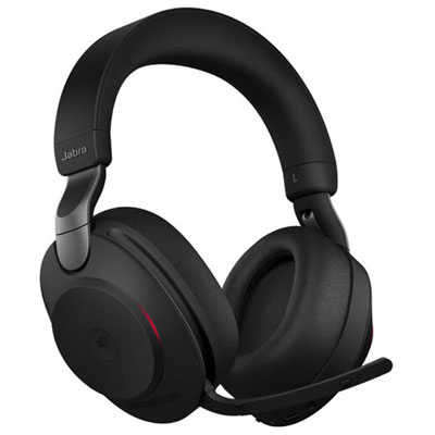 Open Box - Jabra Evolve2 85 Wireless Bluetooth Over-Ear Noise Cancelling Headset with Microphone (28599-999-999) - Black