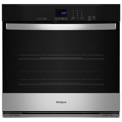"Open Box - Whirlpool 27"" 4.3 Cu. Ft. Self-Clean Electric Wall Oven (WOES3027LS) - Stainless Steel - Perfect Condition"