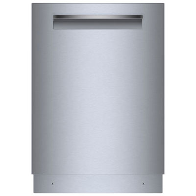 Boîte Ouverte - Lave-Vaisselle Encastrable 24 Po 44 Db Série 500 De Bosch Avec Cuve En Acier Inoxydable Et Troisième Panier (Shp65Cc5Uc) - Acier Inoxydable - Parfait État