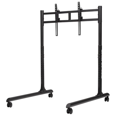 Next Level Racing Round Tube Single Monitor Stand - Black