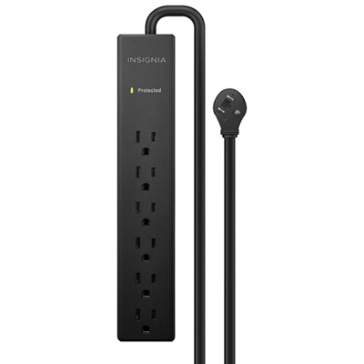 Insignia 6-Outlet Surge Protector - Only at Best Buy