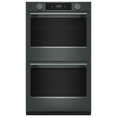 KitchenAid 30" 10.0 Cu. Ft. Double Speed Electric Wall Oven (KOED930SJP) - Juniper