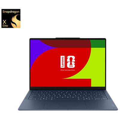 Portable À Écran Tactile De 14 Po Yoga Slim 7X De Lenovo - Bleu Cosmique (Snapdragon X2 Elite Mahua/ram 16 Go/ssd 1 To) Great powerhouse