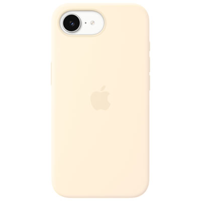 Apple Silicone Fitted Hard Shell Case with MagSafe for iPhone 17e - Vanilla