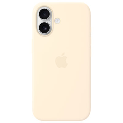 Apple Silicone Fitted Hard Shell Case with MagSafe for iPhone&nbsp;17 - Vanilla