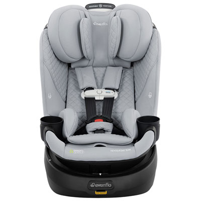 Evenflo Revolve360 Slim Rotational 2-In-1 Rear-facing Infant Car Seat - Quartz Grey