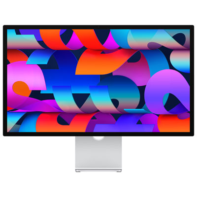 Apple Studio Display 27" 5K Retina Nano Glass Tilt-Adjustable Monitor (MFF14CL/A)