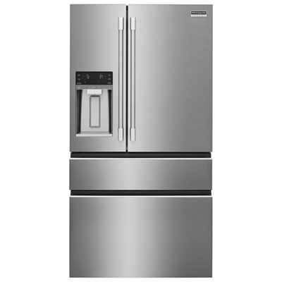 Frigidaire Pro 36" 26.3 Cu. Ft. French Door Refrigerator with Water & Ice Dispenser (PRMS2790BF) - Stainless Steel I love that it’s easy to locate your items and love the two ice makers
