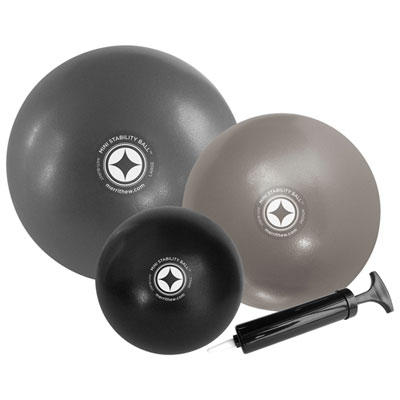 Merrithew Mini Stability Ball Set - 3 Pack