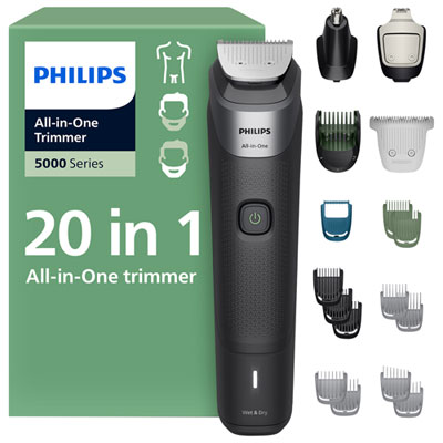 Philips 5000 Series All-In-One Total Body Trimmer Kit (MG5975/28) Great trimmer/ clipper