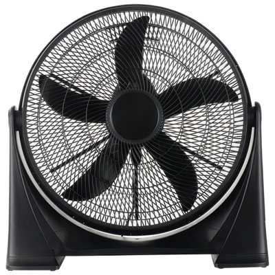 Ecohouzng High-Velocity Air Circulator Fan - 20" - Black
