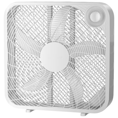 Ecohouzng Air Mover Box Fan - 20" - White