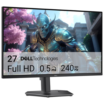 Dell 27" FHD 240Hz 1ms GTG IPS LCD FreeSync Gaming Monitor (SE2726HGS) - Black