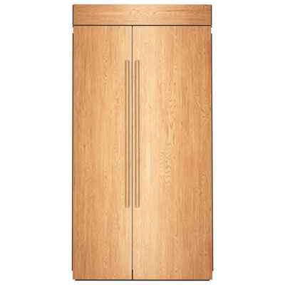 KitchenAid 42" 25.5 Cu. Ft. Side-By-Side Refrigerator (KBSN742TPA) - Panel Ready