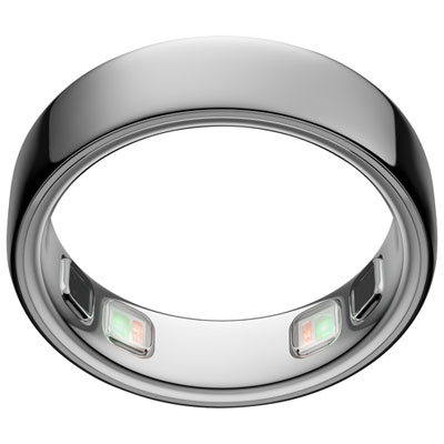 Oura Ring 5 Smart Ring with Health, Sleep & Fitness Tracking - Silver - Size 11 The best ring ever