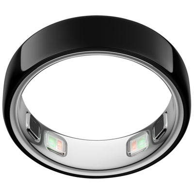 Oura Ring 5 Smart Ring with Health, Sleep & Fitness Tracking - Black - Size 11