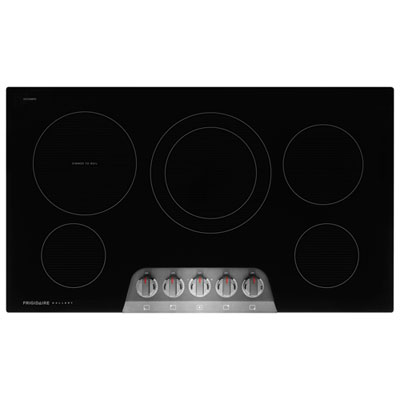 Surface De Cuisson Électrique De 36 Po À 5 Éléments Gallery De Frigidaire (Gcce3670Bd) - Acier Inoxydable Noir  Love it!