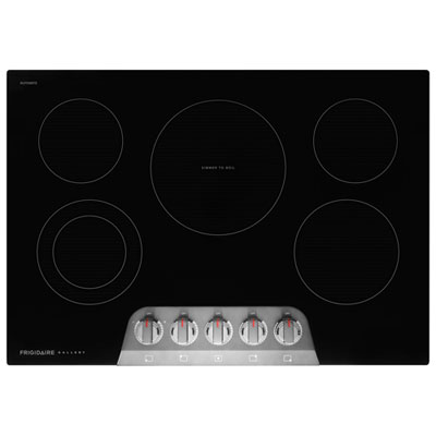 Frigidaire Gallery 31" 5-Element Electric Cooktop (GCCE3070BD) - Black Stainless Steel Love it!