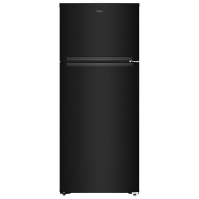 Whirlpool 28" 17.6 Cu. Ft. Top Freezer Refrigerator (WRTX5118TB) - Black
