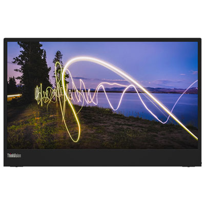 Moniteur Del Ips Hd Intégrale 60 Hz Gàg 14 Ms Thinkvision M15 De 15,6 Po De Lenovo (62Cauar1Us) - Noir Love it