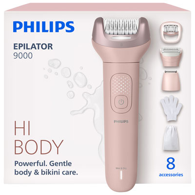 Philips Series 9000 Wet/Dry Epilator (BRE717/00)