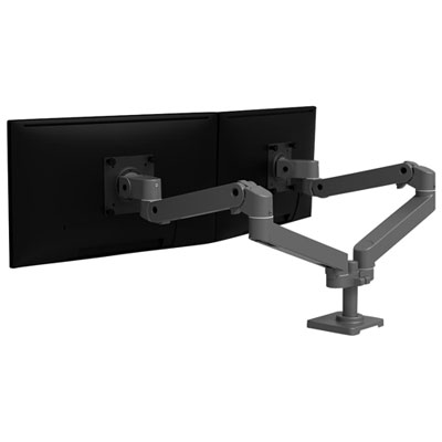 Support Articulé Pour Deux Moniteurs De 27 Po Lx Pro D'ergotron