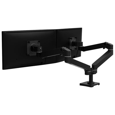 Support Articulé Pour Deux Moniteurs De 27 Po Lx Pro D'ergotron