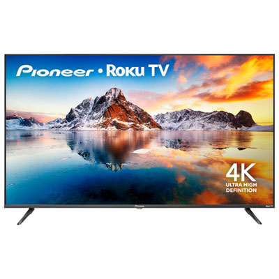 Boîte Ouverte - Téléviseur Intelligent Roku Acl Uhd 4K De 55 Po Série R851 De Pioneer (Pn55-R851-26C) - 2025