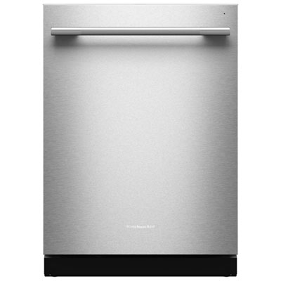 KitchenAid 24" 44dB Built-In Dishwasher with Stainless Steel Tub & Third Rack (KDTS464SPS) - PrintShield SS - Only at Best Buy Love this dishwasher!