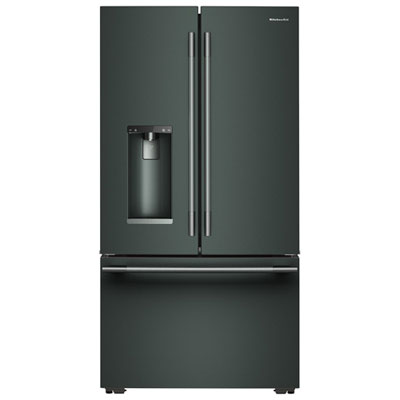 KitchenAid 36" 23.1 Cu. Ft. French Door Refrigerator with Water & Ice Dispenser (KRFC536SJP) - Juniper