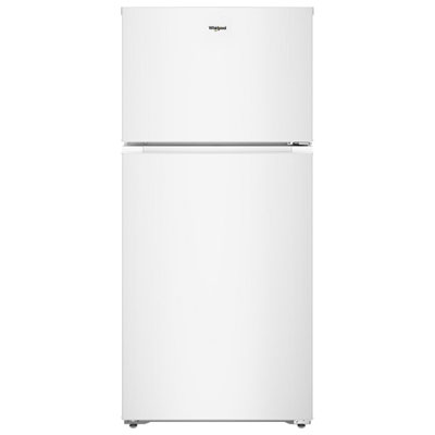 Whirlpool 29" 14.3 Cu. Ft. Top Freezer Refrigerator with LED Lighting (WRTX3314TW) - White