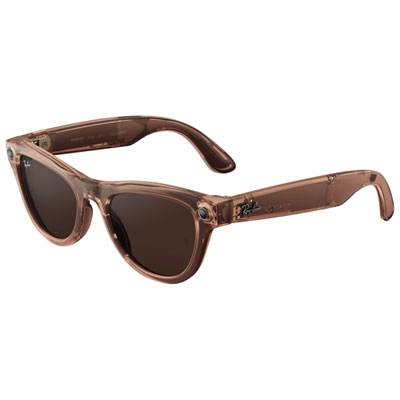 Ray-Ban | Meta Skyler (Gen 2) Glasses with AI, Photo, Video, Audio & Messaging - Shiny Peach/Brown Transition I'm obsessed with this, I'm in love with this