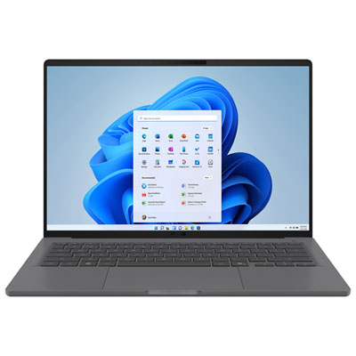 Portable Delo Zenbook A14 De 14 Po D'asus - Gris Islande (Snapdragon X2 Elite/ram 16 Go/ssd 512 Go/windows 11 Famille)