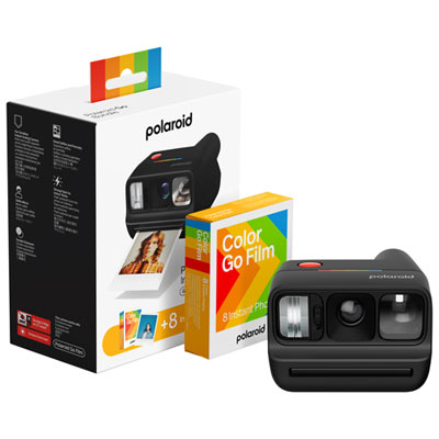 Polaroid Go (Gen 3) Instant Camera with Film Pack - Black