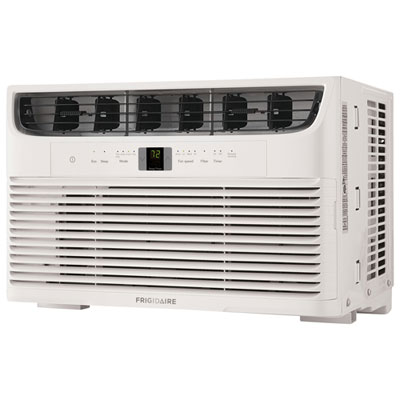 Frigidaire Window Air Conditioner - 6000 BTU (250 sq ft Coverage) - 57dB, Remote - White