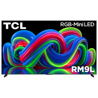 TCL 98" RM9L Series 4K UHD HDR RGB Mini-LED 144Hz Google TV Smart TV (98RM9L) - 2026 - Only at Best Buy Motion is smooth and clear and light and artifact control seem to be the best in the business