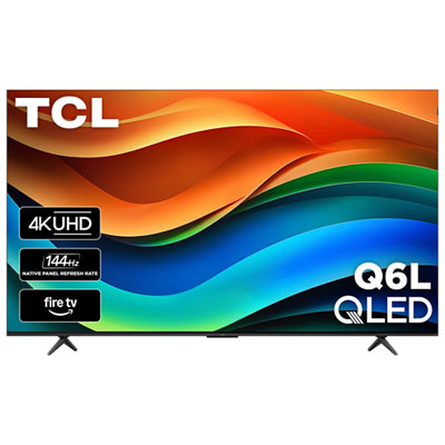 TCL 85" Q6L Series 4K UHD HDR QLED Fire TV Smart TV (85Q6L) - 2026 