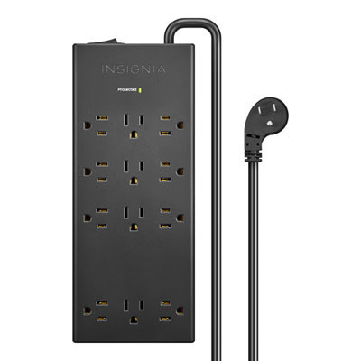 Insignia 12-Outlet Surge Protector - Only at Best Buy