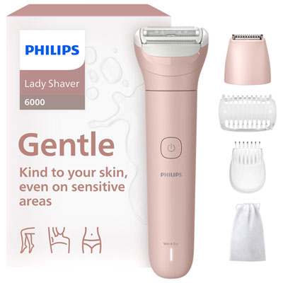 Philips Lady Series 6000 Wet & Dry Electric Shaver (BRL137/00) - Lychee Pink love this!