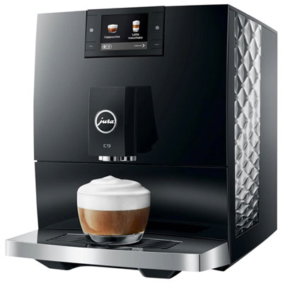 Jura C9 Automatic Espresso Machine with Grinder - Piano Black