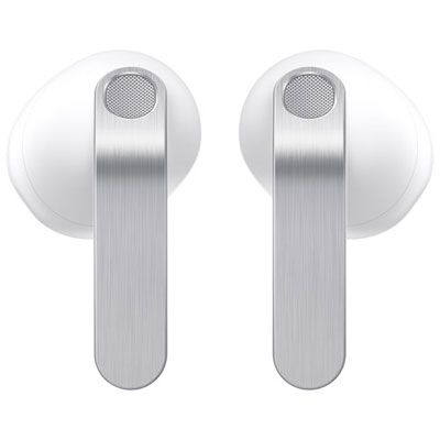 Open Box - Samsung Galaxy Buds4 In-Ear Noise Cancelling True Wireless Earbuds - White
