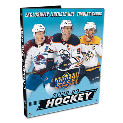 Upper Deck Series 1 2022-23 Hockey Trading Cards - Starter Kit - 3 Pack