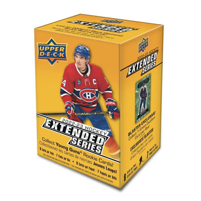 Upper Deck Extended Series 2022-23 NHL Trading Cards - Blaster Box - 7 Pack