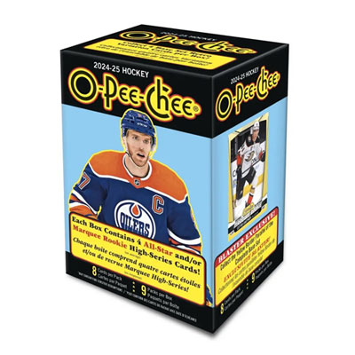 O-Pee-Chee 2024-25 Hockey Trading Cards - Blaster Box - 9 Pack