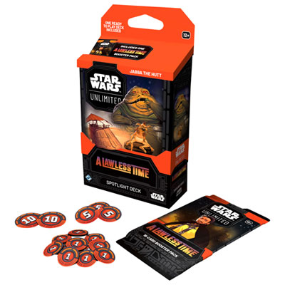 Star Wars: Unlimited! Paquet De Cartes Spotlight A Lawless Time - Jabba Le Hutt - 50 Cartes
