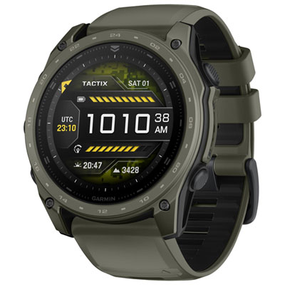 Garmin tactix 8 AMOLED Edition 51mm Tactical GPS Smartwatch - Olive Drab/Black Love the features of the Tactix 8
